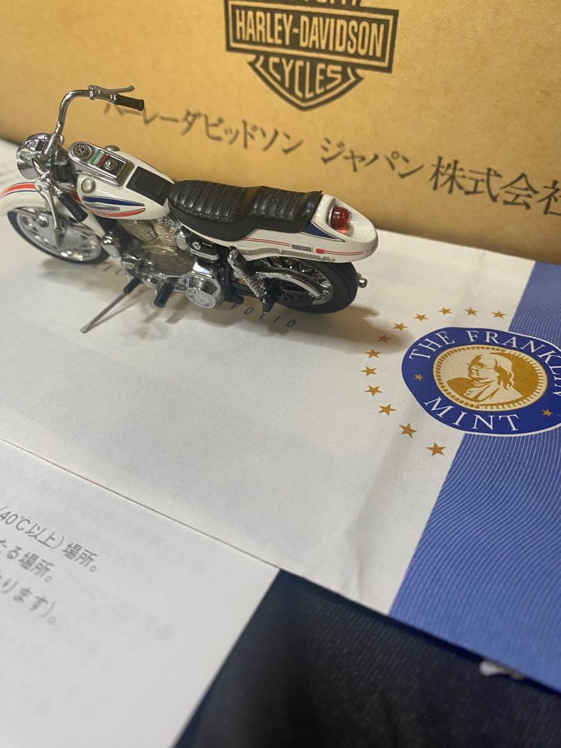 フランクリンミント製　ハーレーダビッドソンミニカー