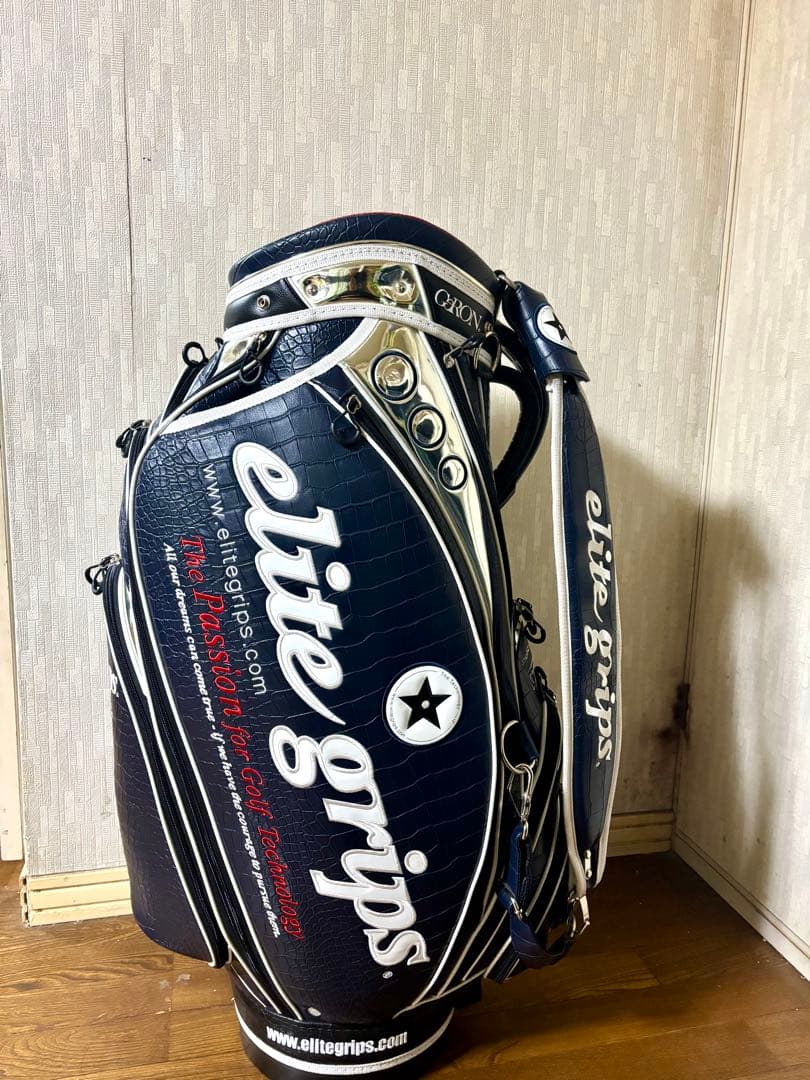 エリートグリップ キャディバッグ 限定 ツアー クロコ elite grips
