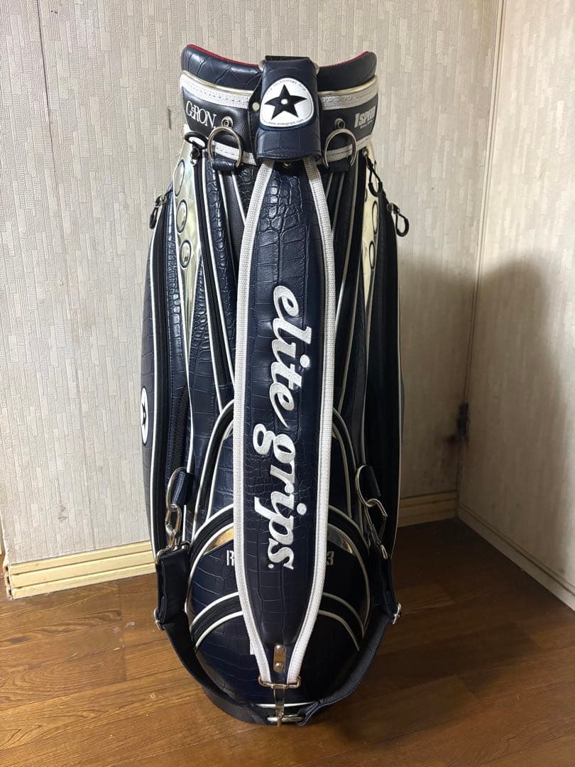 エリートグリップ キャディバッグ 限定 ツアー クロコ elite grips
