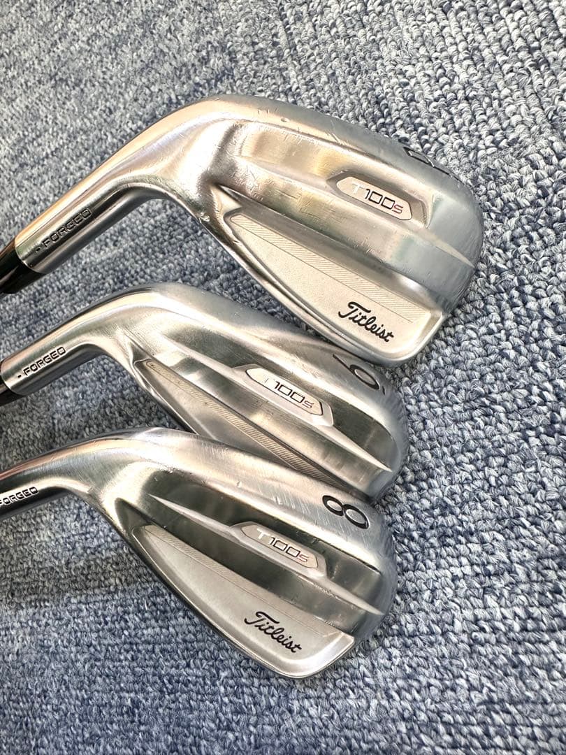 Titleist T100s アイアンセット 6本 シャフトダイヤモンドゴールド
