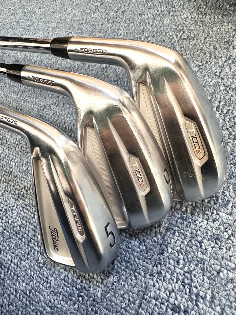 Titleist T100s アイアンセット 6本 シャフトダイヤモンドゴールド