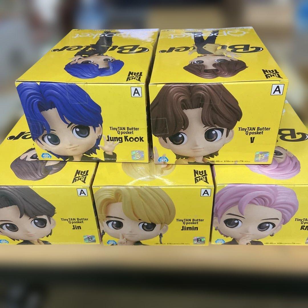 新品 TinyTAN Butter Qposket 5個セット JungKook