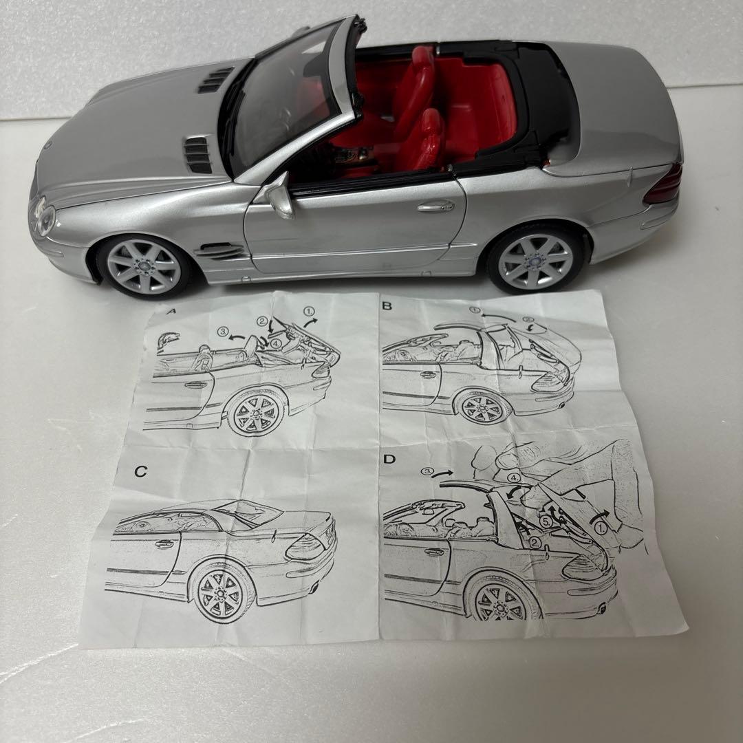 ミニカー MERCEDES BENZ SL(MINICHAMPS)