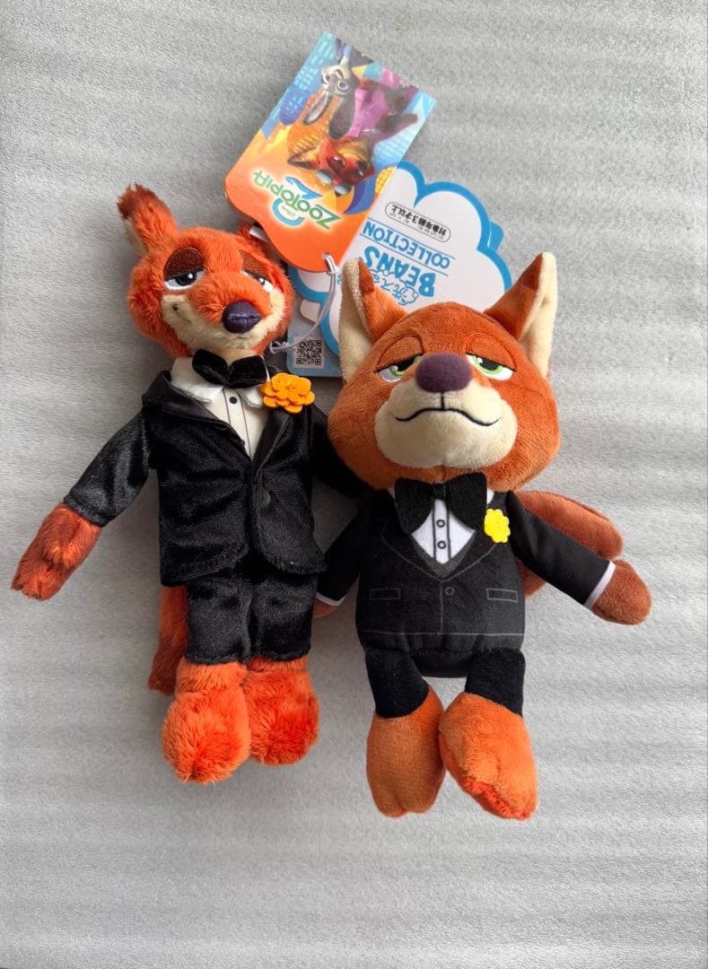 ディズニー　ズートピア　ニック　ぬいぐるみ　まとめ売り　マスコット　キーホルダー