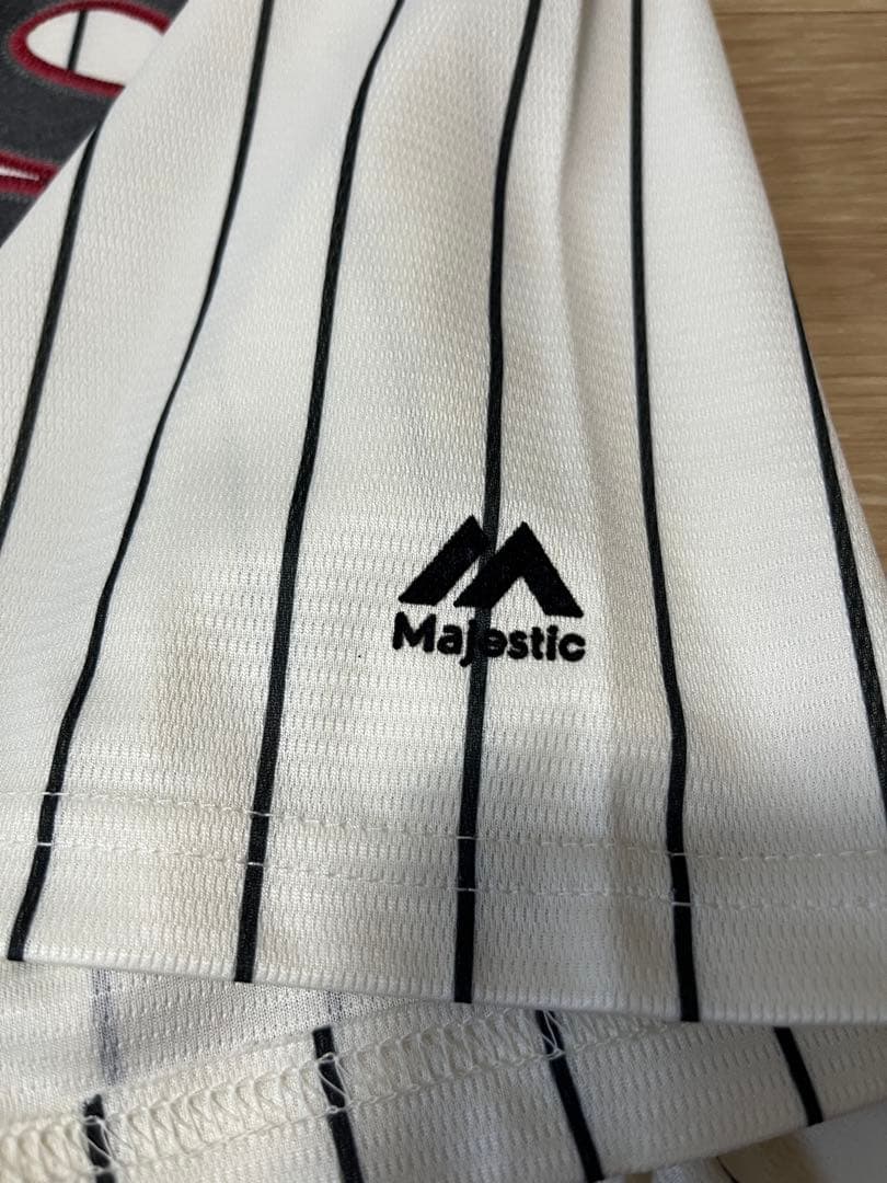 新品 majestic chicago white sox ユニフォーム XL