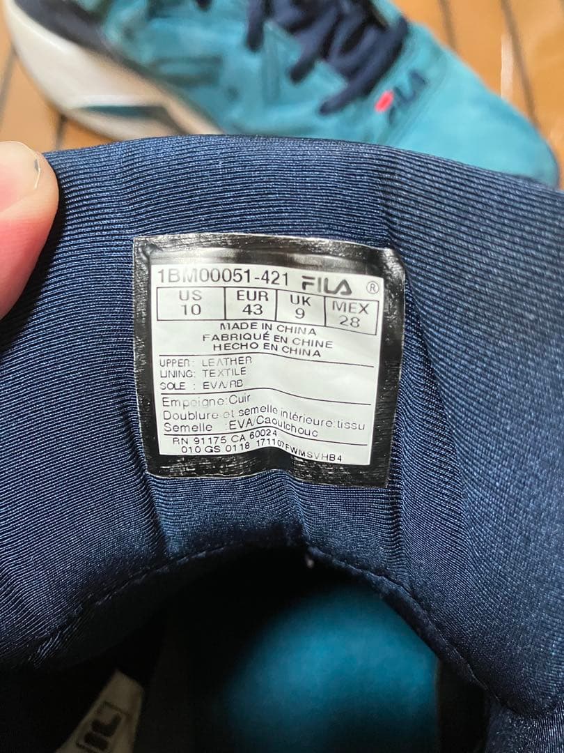 フィラ　FILA 1BM00051-421 オックスフォード