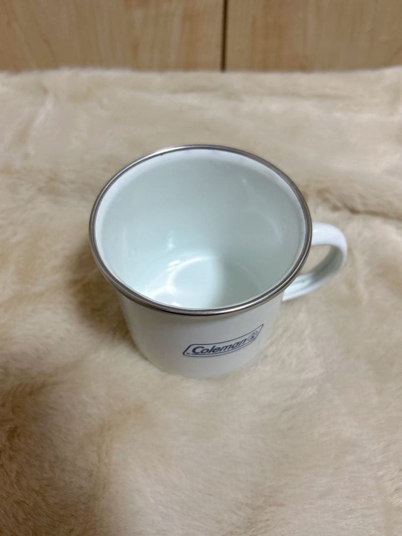 コールマン　食器セット エナメルディッシュウェアセット 収納ケース付　ホワイト