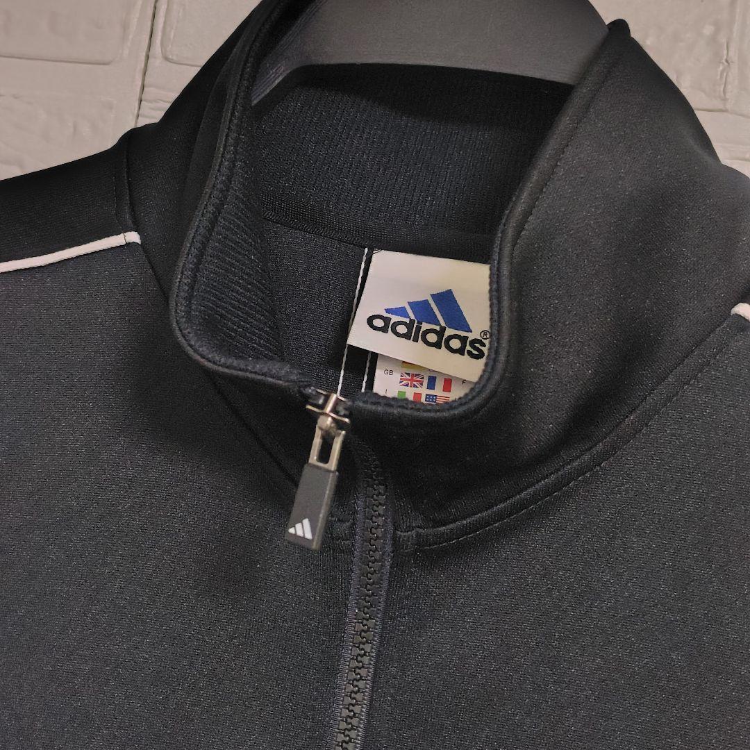 レア！adidas アディダス★トラックジャケット★中古品【ヴィンテージ】黒
