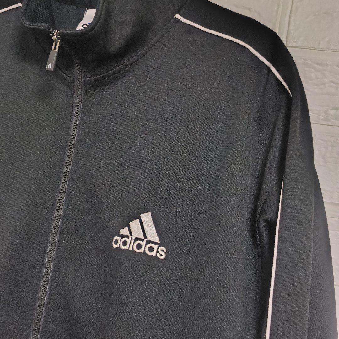 レア！adidas アディダス★トラックジャケット★中古品【ヴィンテージ】黒