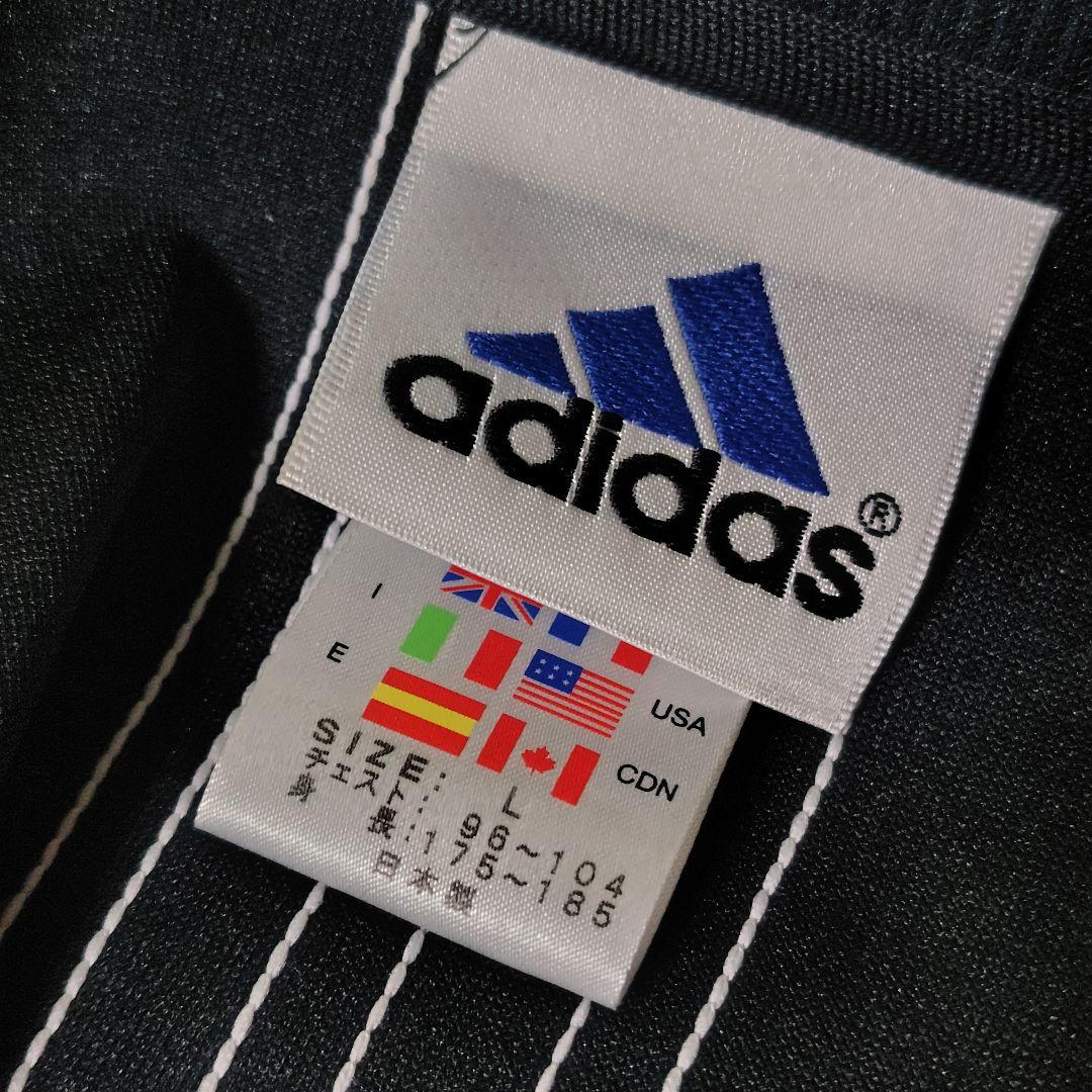 レア！adidas アディダス★トラックジャケット★中古品【ヴィンテージ】黒