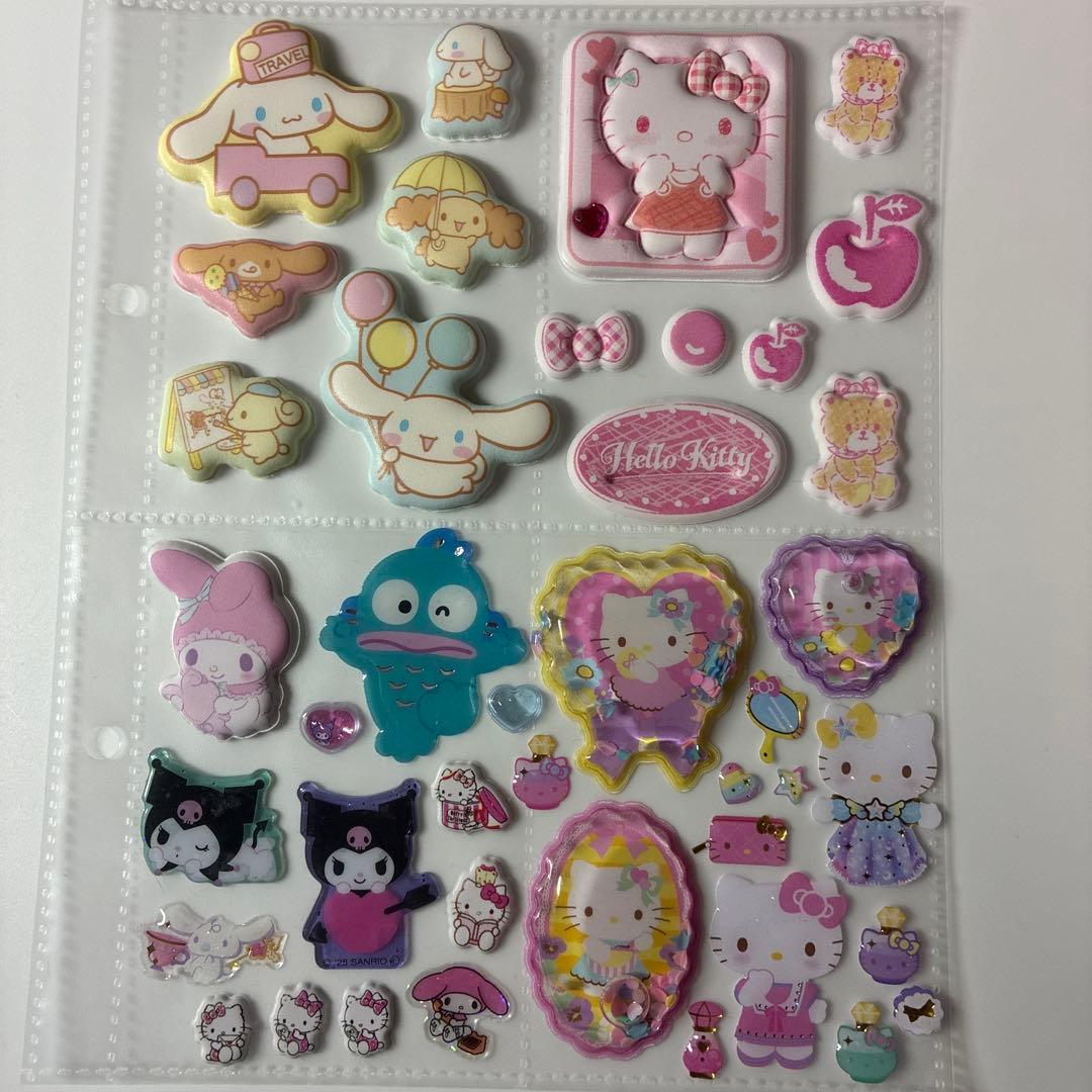 サンリオのみ!!シール帳完成品♡