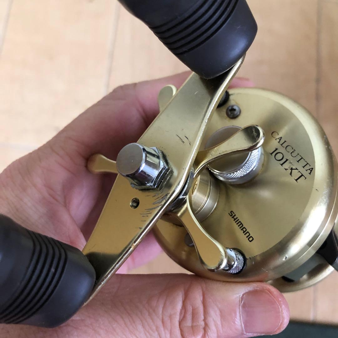 シマノ01カルカッタコンクエスト 101 XT ベイトリール　shimano