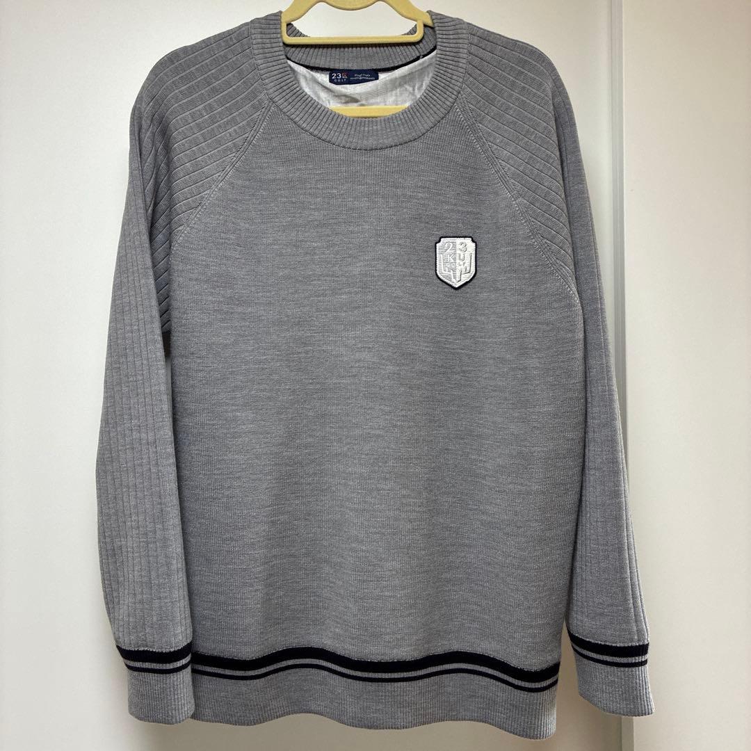 23区GOLF ゴルフウェア　エアシャット裏地付き　セーター size LL