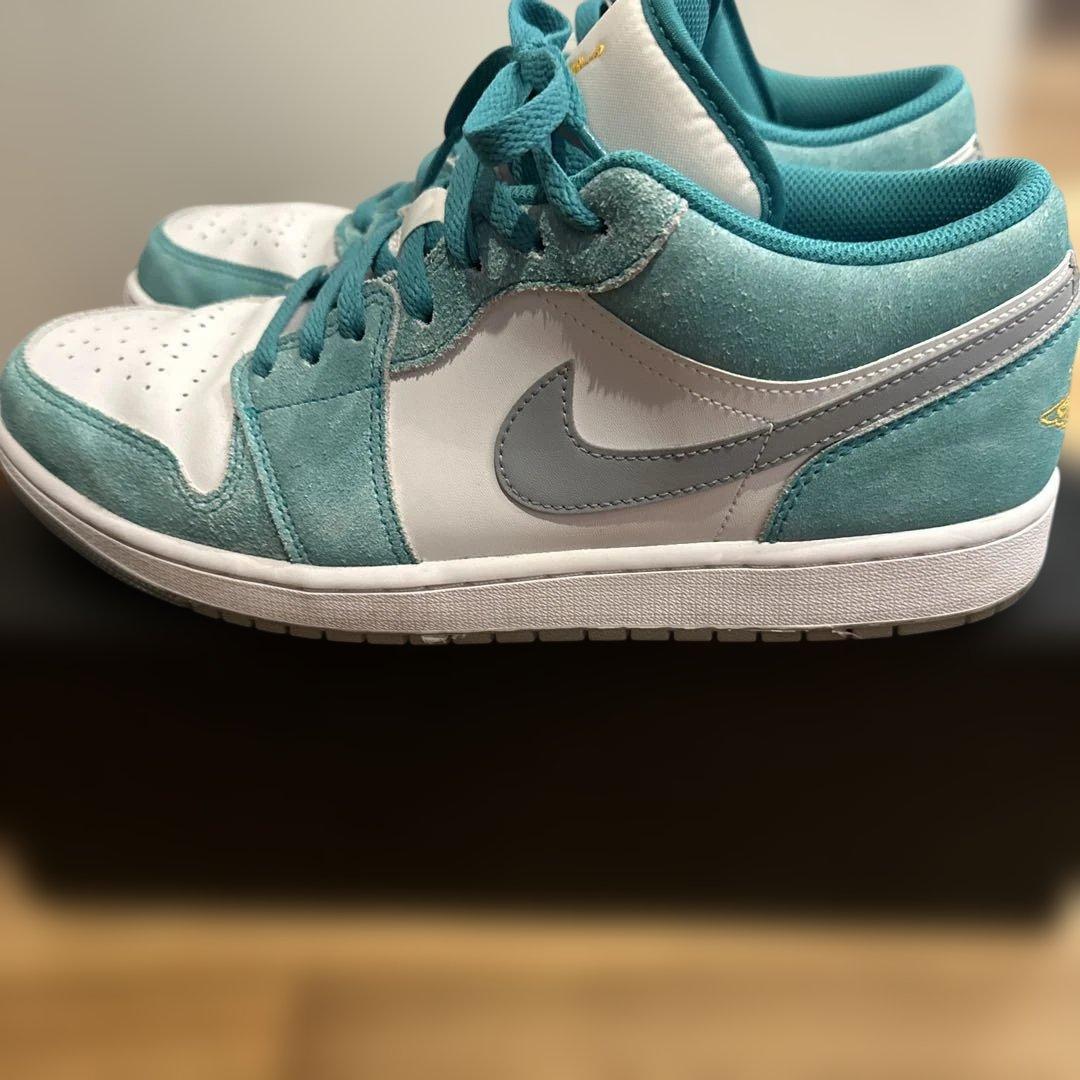 Nike Air Jordan 1 Low ティール/ホワイト