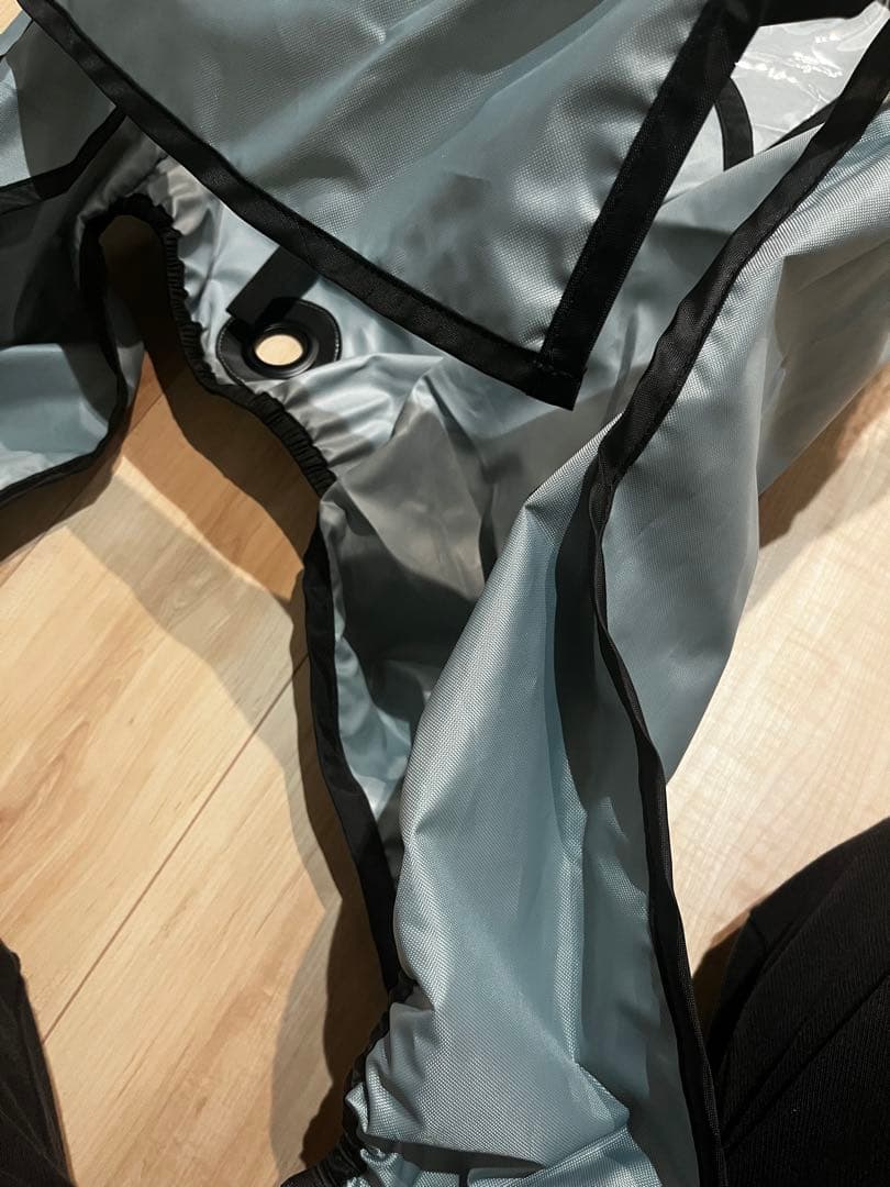 norökka チャイルドシートカバー フロント用　ヒネリ金具付