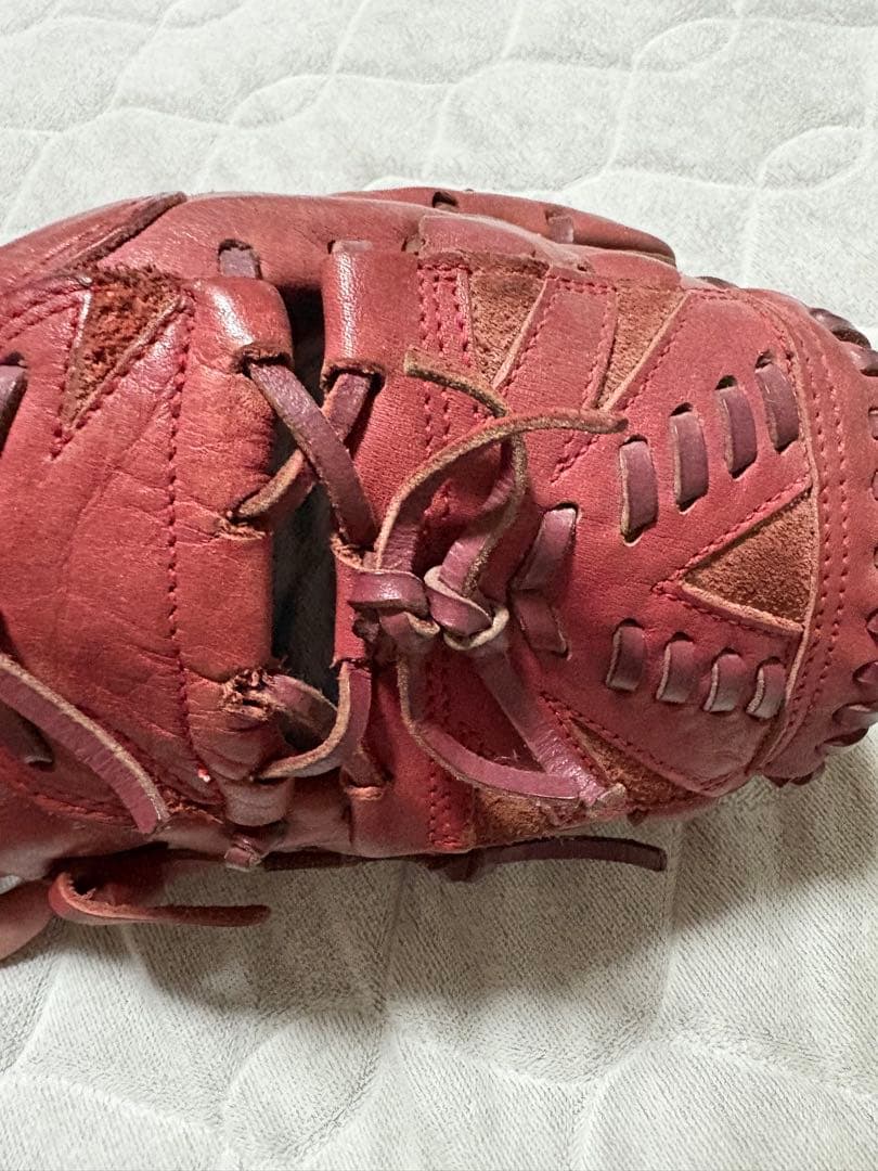 ナイキ 松坂大輔 シグネチャーモデル グローブ 投手用 赤 中古　大人用