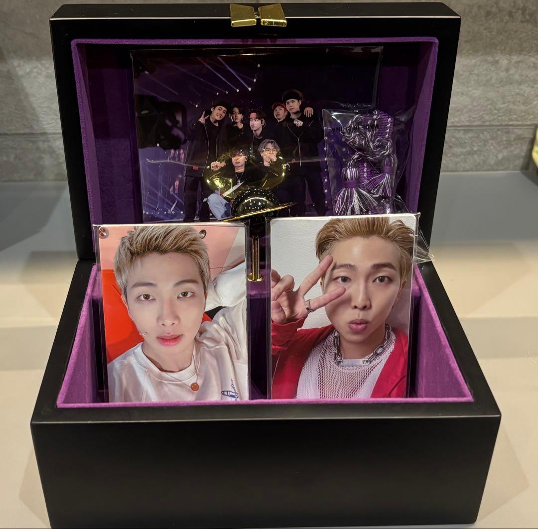 BTS MERCH BOX #6 オルゴール RM トレカ付き