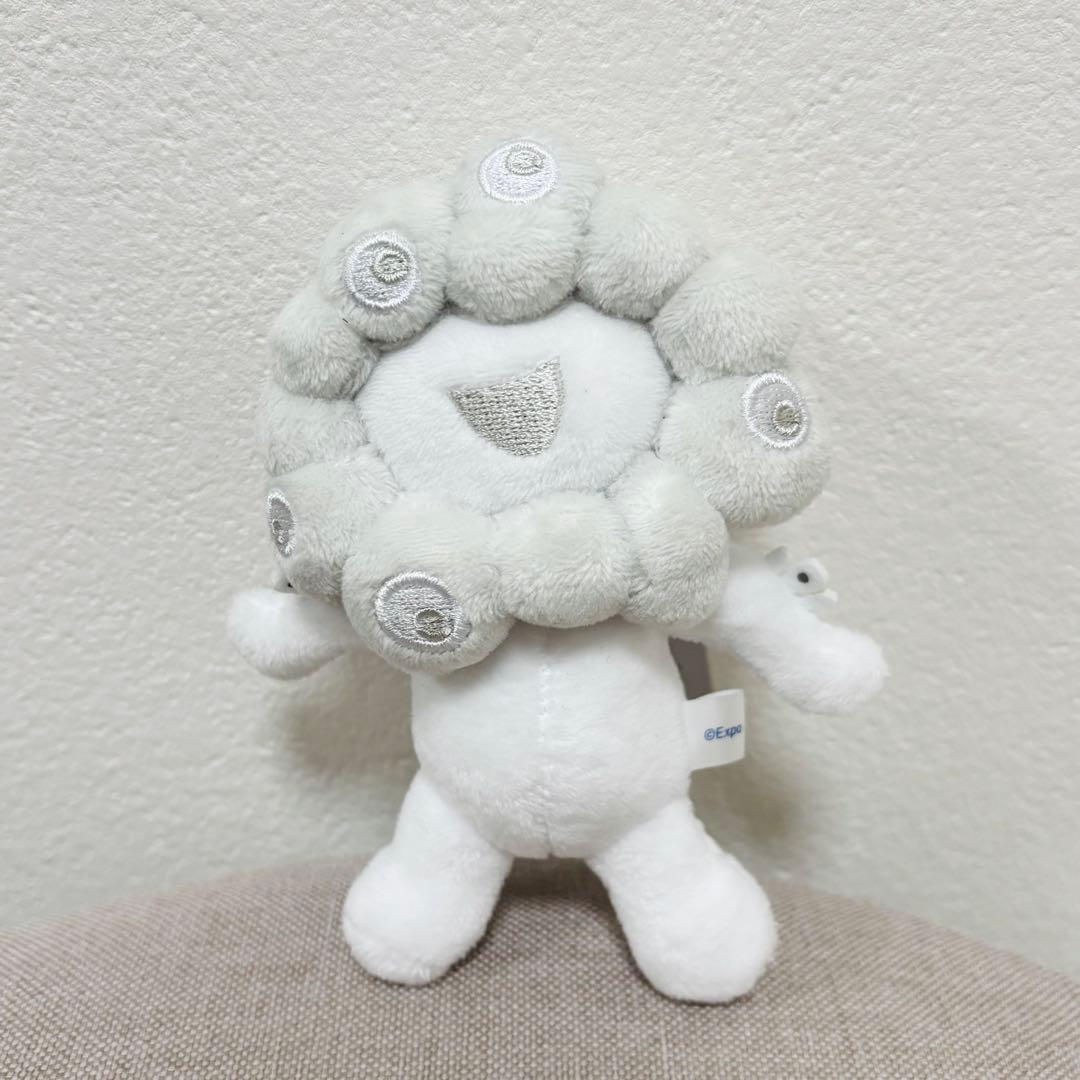【新品】白ミャクミャク　ボールチェーンマスコット　ABCセット