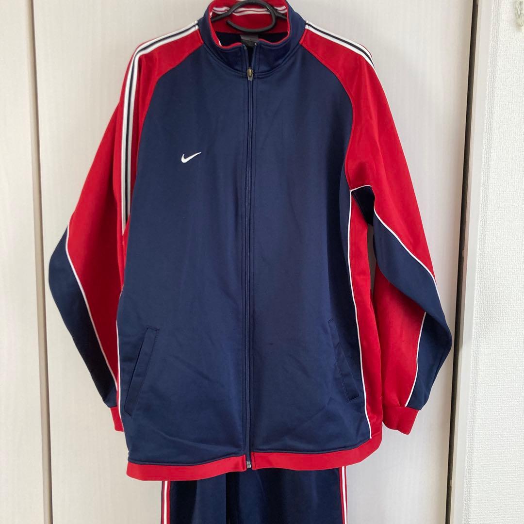 Nike ジャージ上下セット XXL ネイビー/レッド年始SALE‼️
