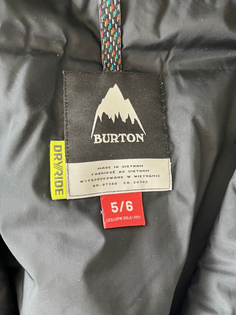 maui BURTON 子供用スノーボードウェア 5/6