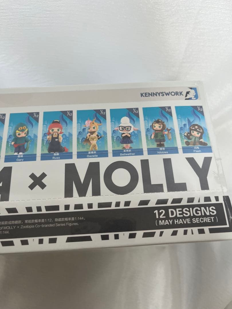 【POP MART正規品】ズートピア× MOLLY コラボフィギュア アソート