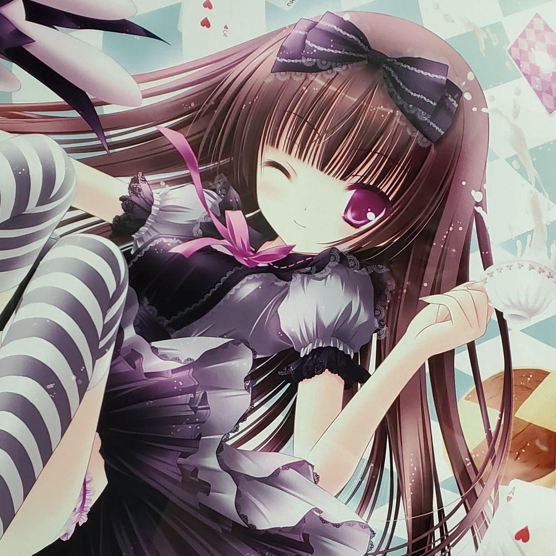 【アールビバン】てぃんくる『SECRET TEAPARTY』直筆サイン入り版画