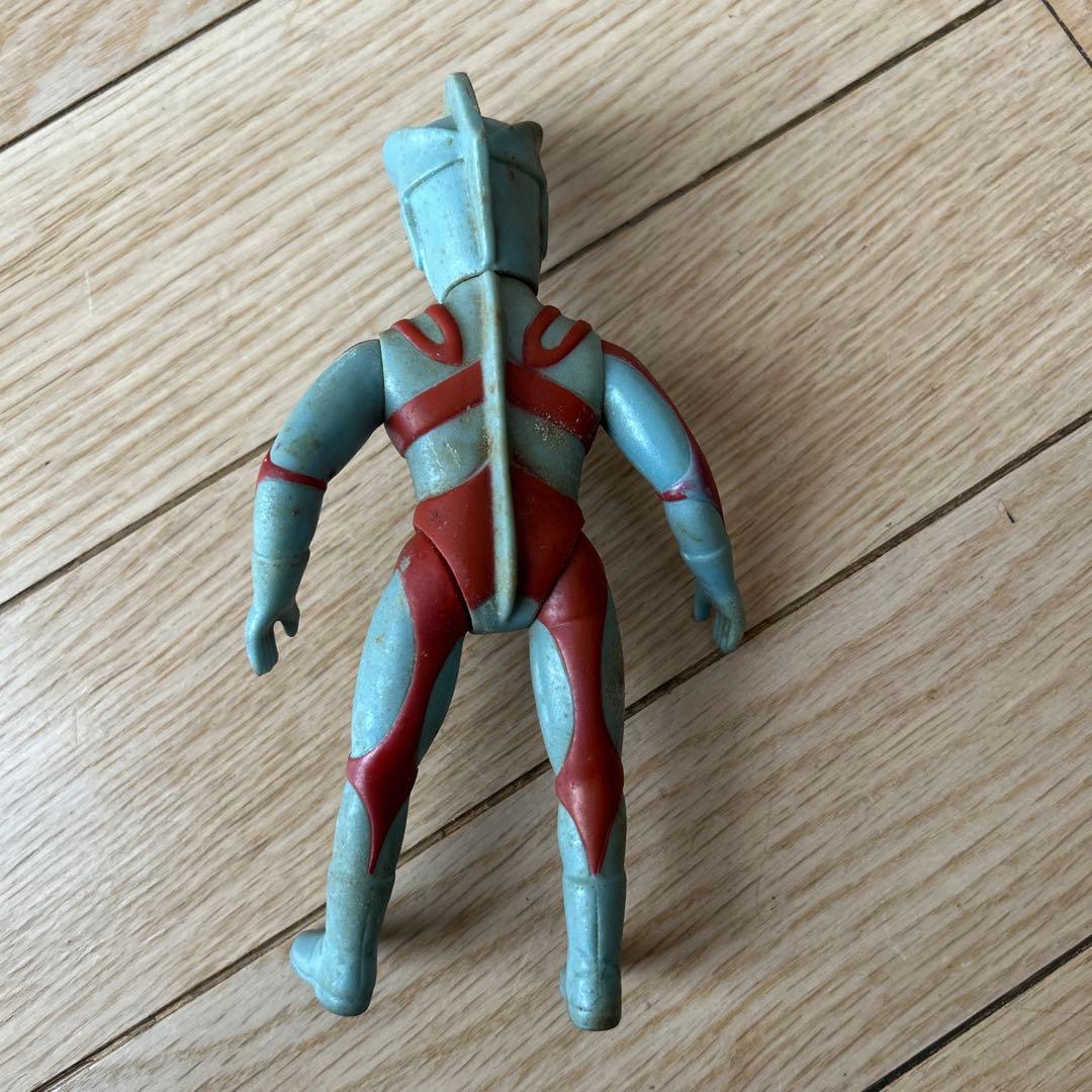 当時物　ブルマァク　ウルトラマンエース A 灰色成型　ソフビ