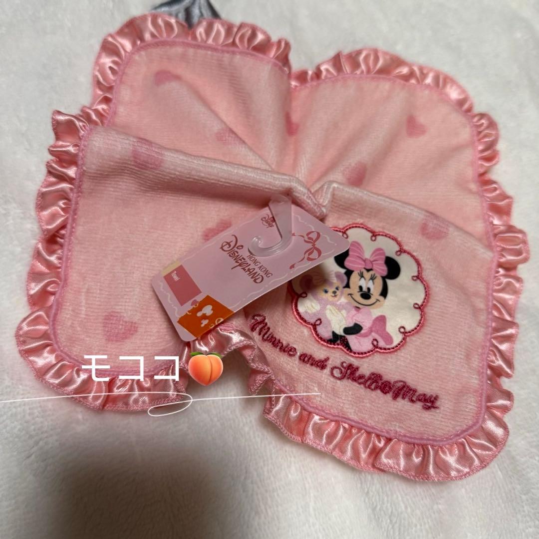 新作⭕️香港ディズニー　ミニーマウスとシェリーメイ　ぬいぐるみキーホルダー