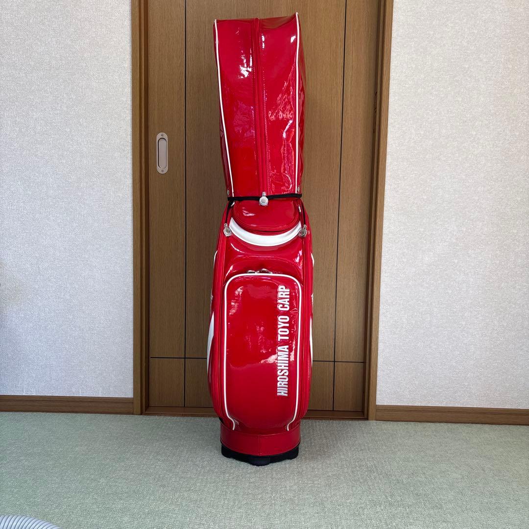 広島東洋カープ ゴルフバッグ 赤