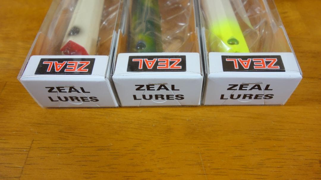 ZEAL ２０１０年 ヘプタゴンアンカニーチャップ 5/8oz 人気の３色セット