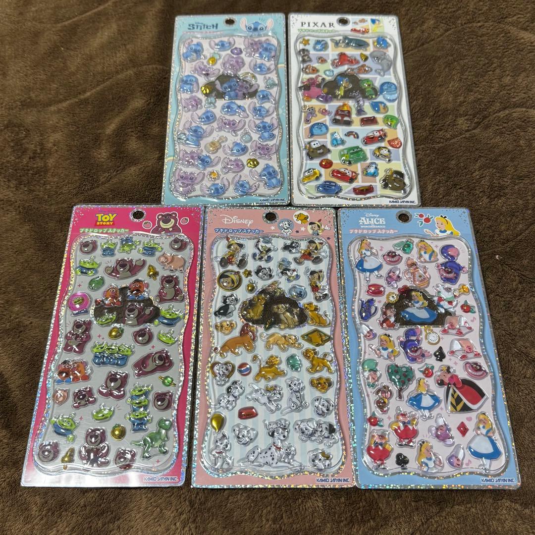 ディズニー プチドロップステッカー プチドロ ディズニー ミニー ボンドロ