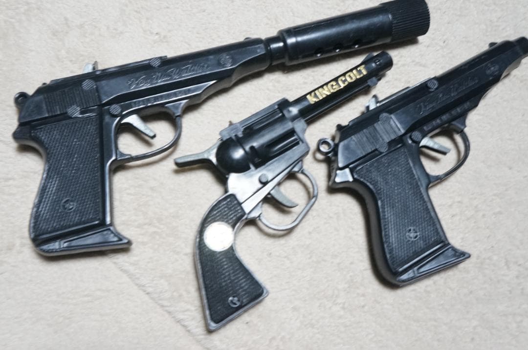 昭和レトロ　拳銃　玩具　　巻玉鉄砲？10 点　現状渡し品