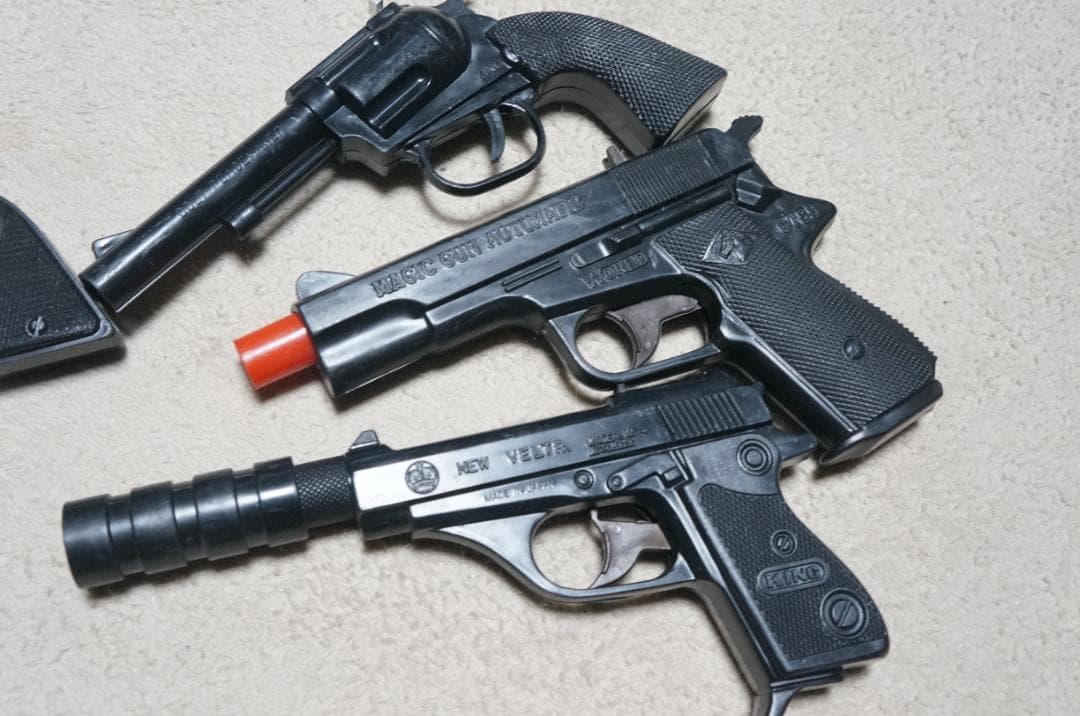昭和レトロ　拳銃　玩具　　巻玉鉄砲？10 点　現状渡し品