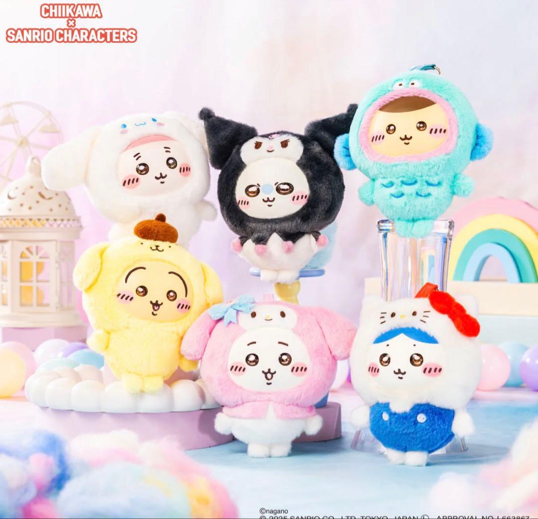 ちいかわ✕サンリオキャラクターズ kiramekko 6点セット
