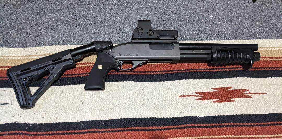 東京マルイ　m870 ブリーチャー ストック付き