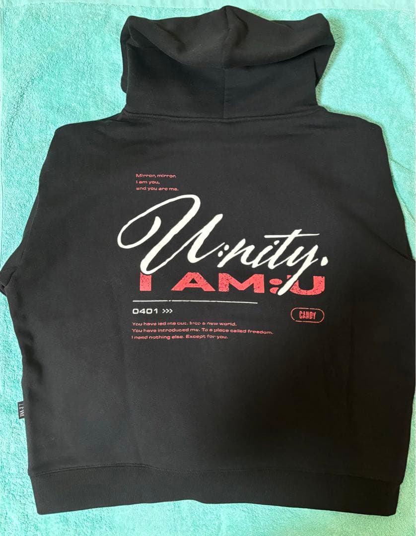 中島健人パーカー I AM:U FC限定グッズ Hoodie 黒　small