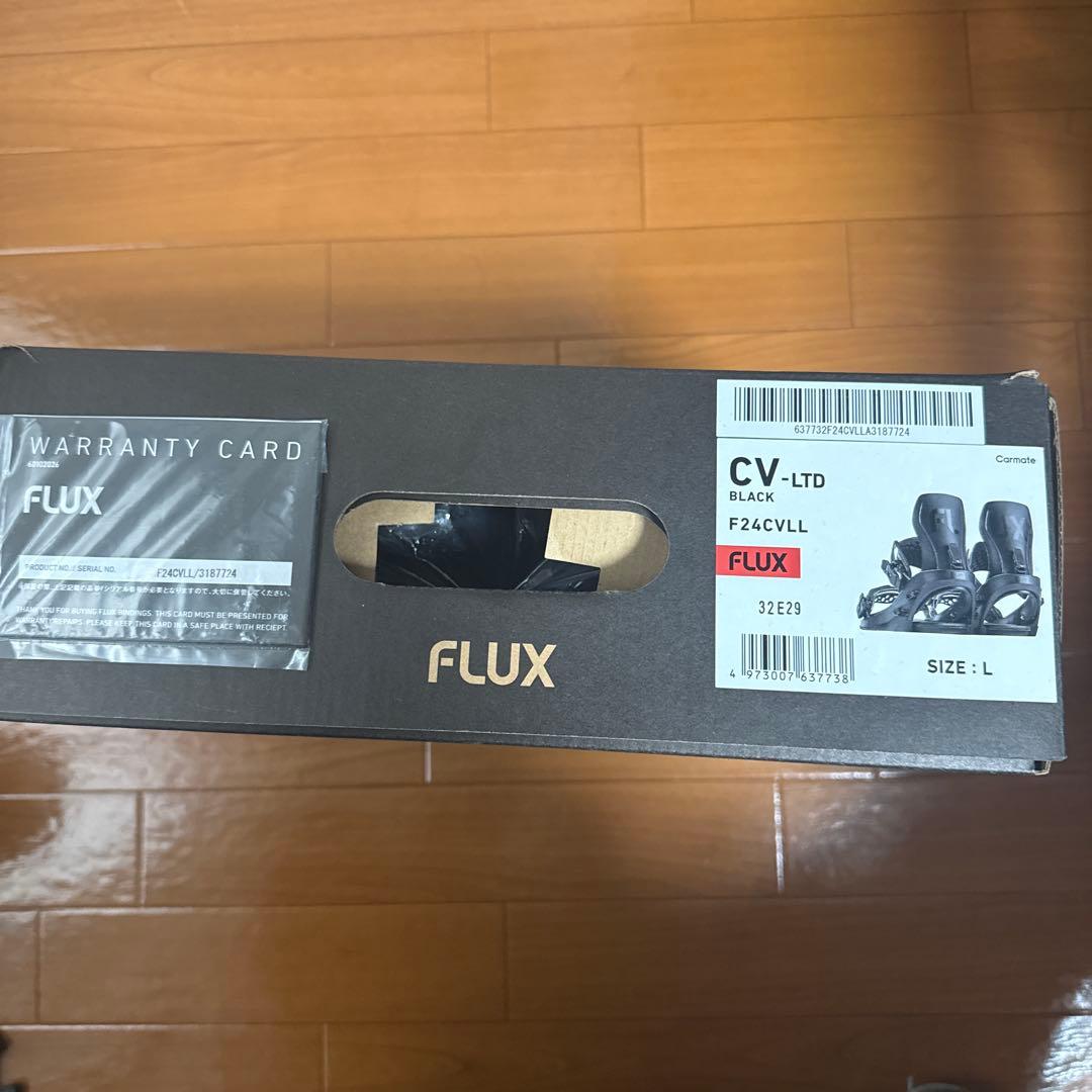 23-24 FLUX CV-LTD ビンディング Lサイズ ブラック