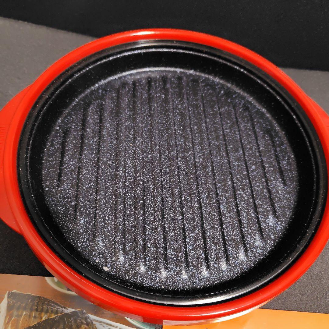 【極美品】レンジメートプロ 電子レンジ専用調理器 レッド