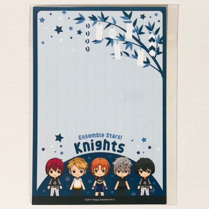 新品★あんスタ【Knights】七夕メッセージカード★特典★ポストカード★セット