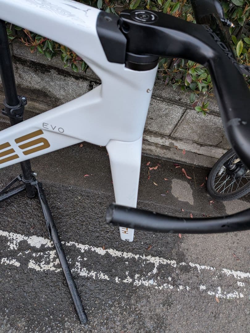 ELVES FALATH Evo ロードバイクフレーム ハンドルセット56サイズ