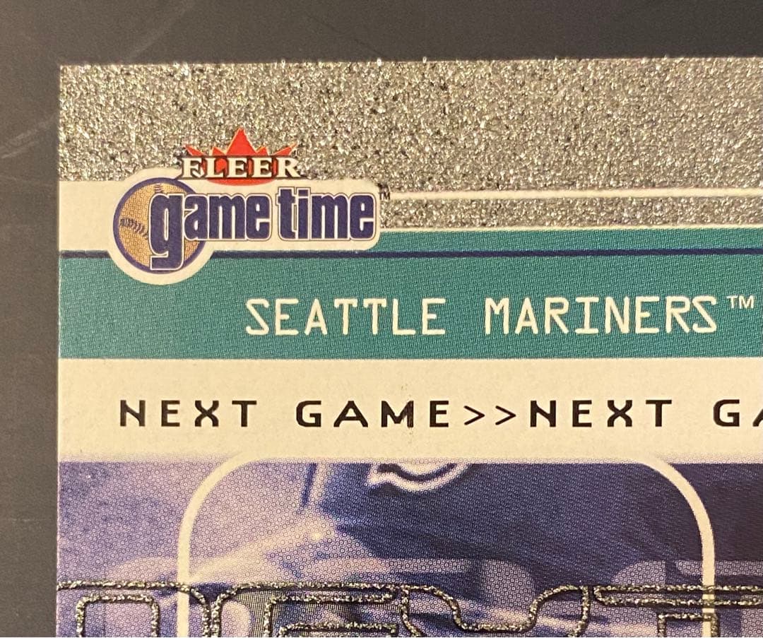 イチロー 2001 Fleer Game Time / 2000枚限定カード