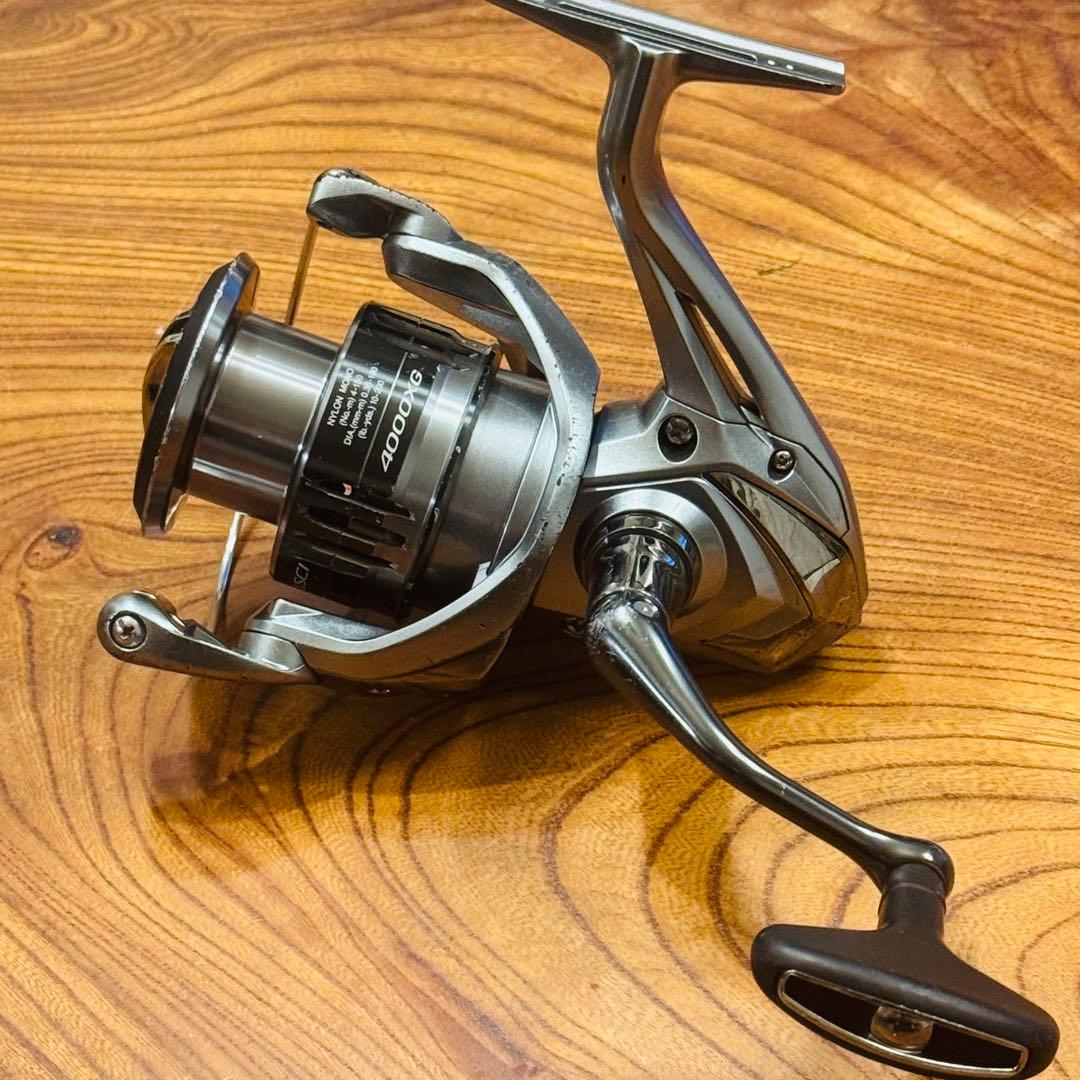 【動作良好】シマノ 21 ナスキー 4000XG【実釣実用品】