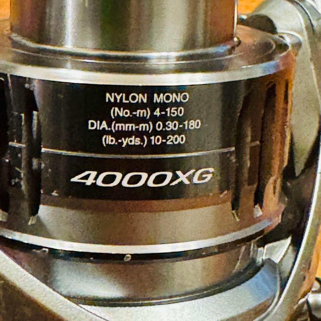 【動作良好】シマノ 21 ナスキー 4000XG【実釣実用品】