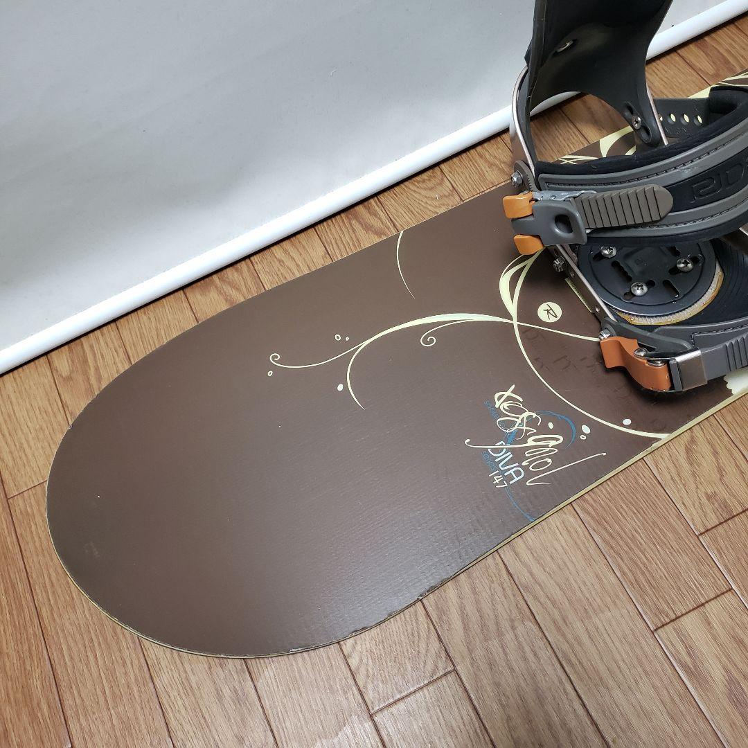 ROSSIGNOL RIDE 147cm スノーボード 3点セット