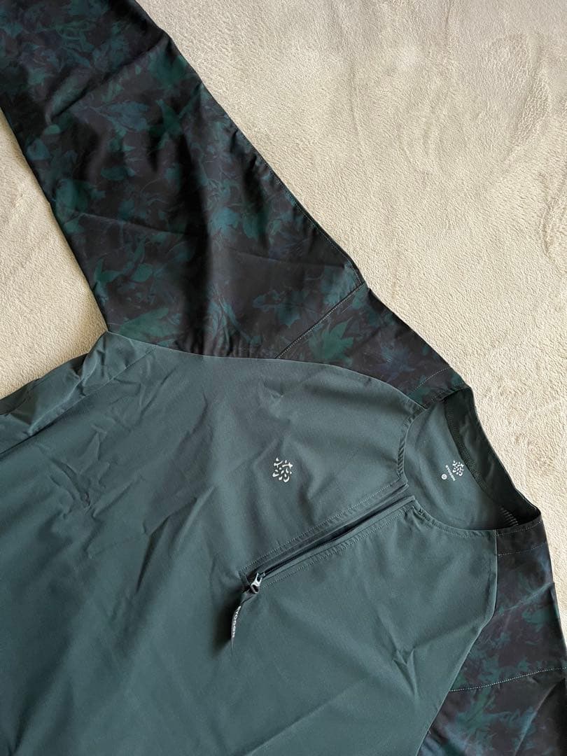 ウォーキング・ランニングウェア RYOGEN DEAD LEAF RAGLAN HALFZIP SHIRT M