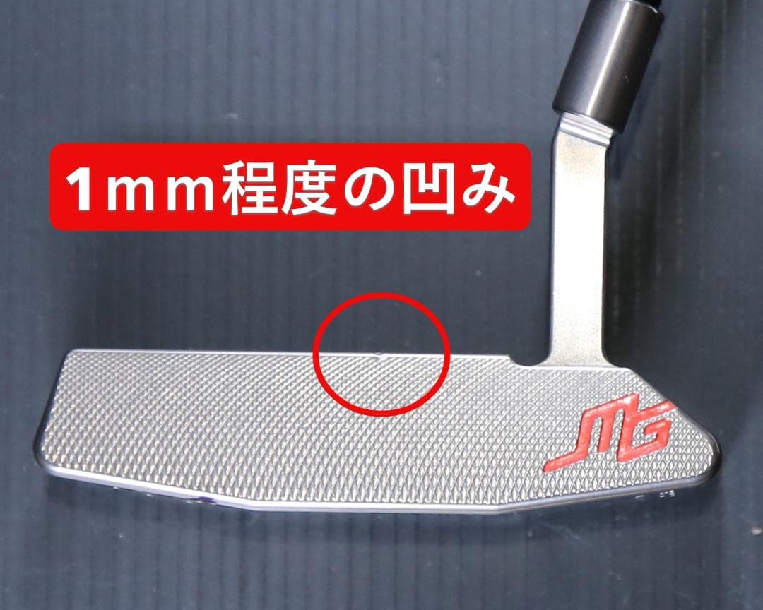 【訳有／未使用】三浦技研◇軟鉄鍛造パターMGP-B4 ディアマナP135◇33