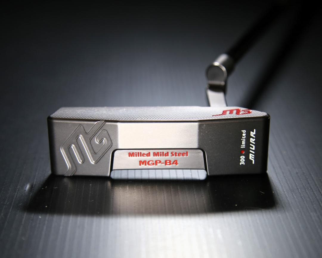 【訳有／未使用】三浦技研◇軟鉄鍛造パターMGP-B4 ディアマナP135◇33