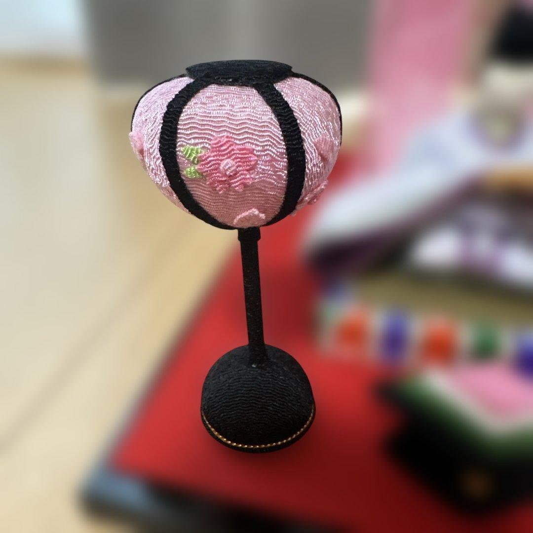 ちりめん　雛人形　リュウコドウ