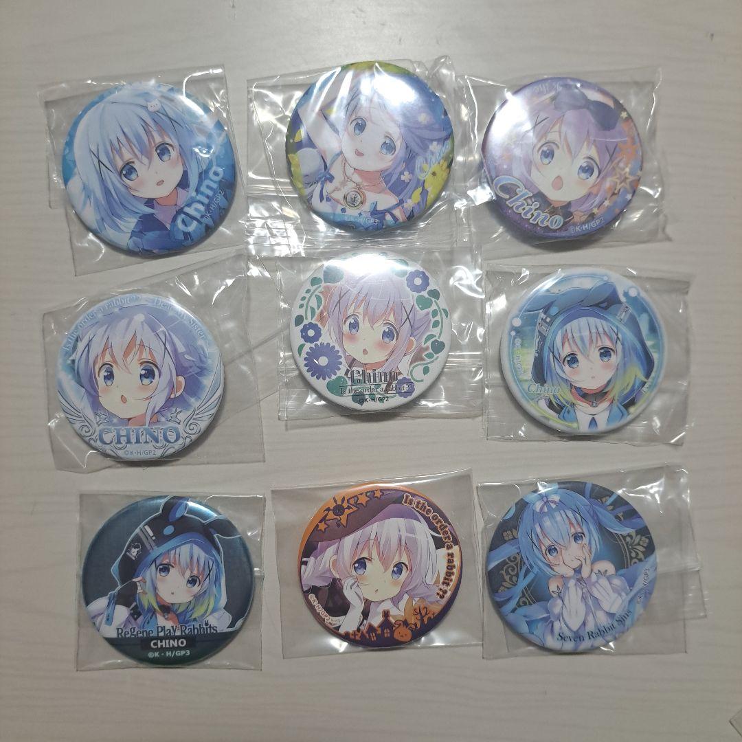 ご注文はうさぎですか？ チノ 缶バッジ まとめ
