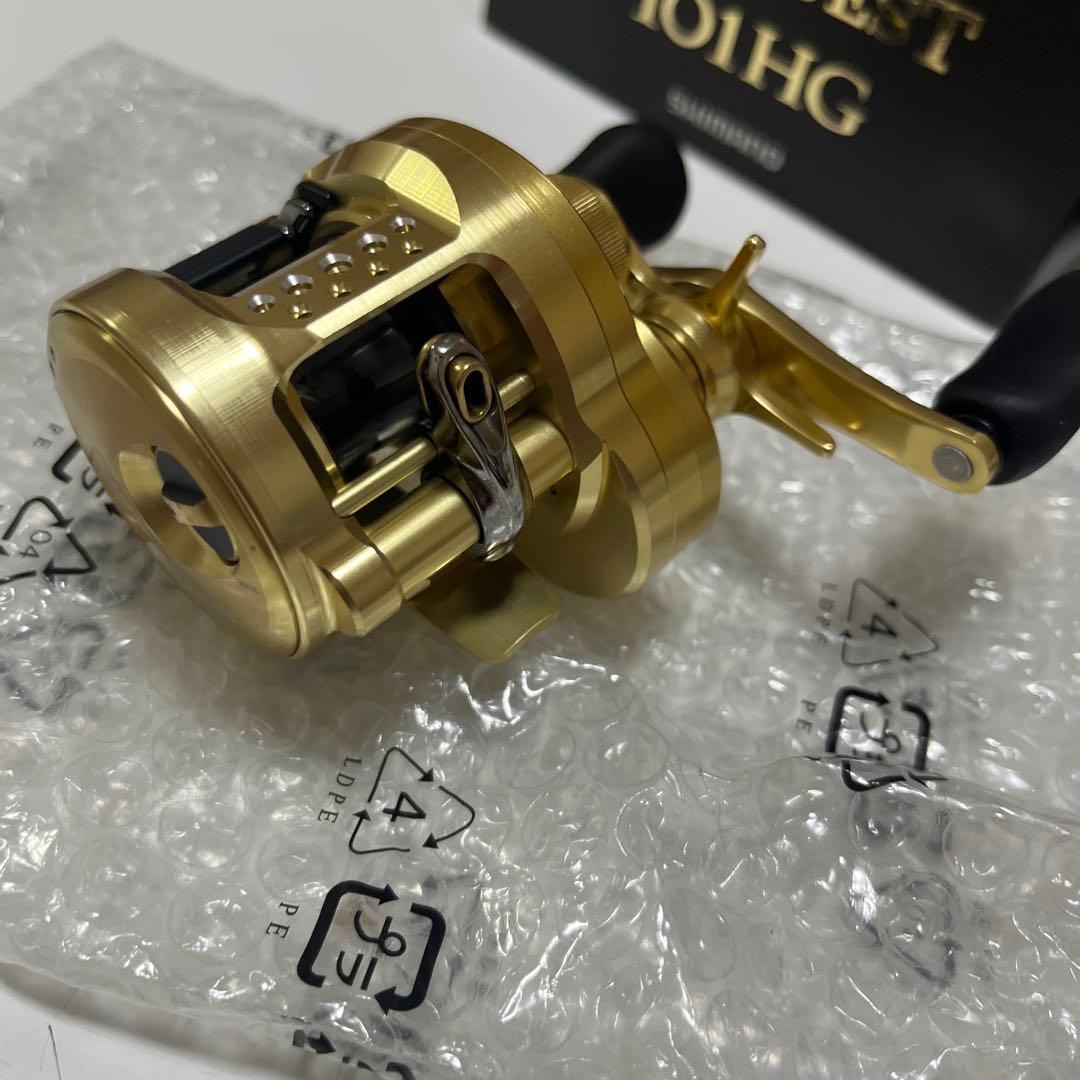 新品　未使用品　シマノ 21 カルカッタコンクエスト 101HG 左ハンドル